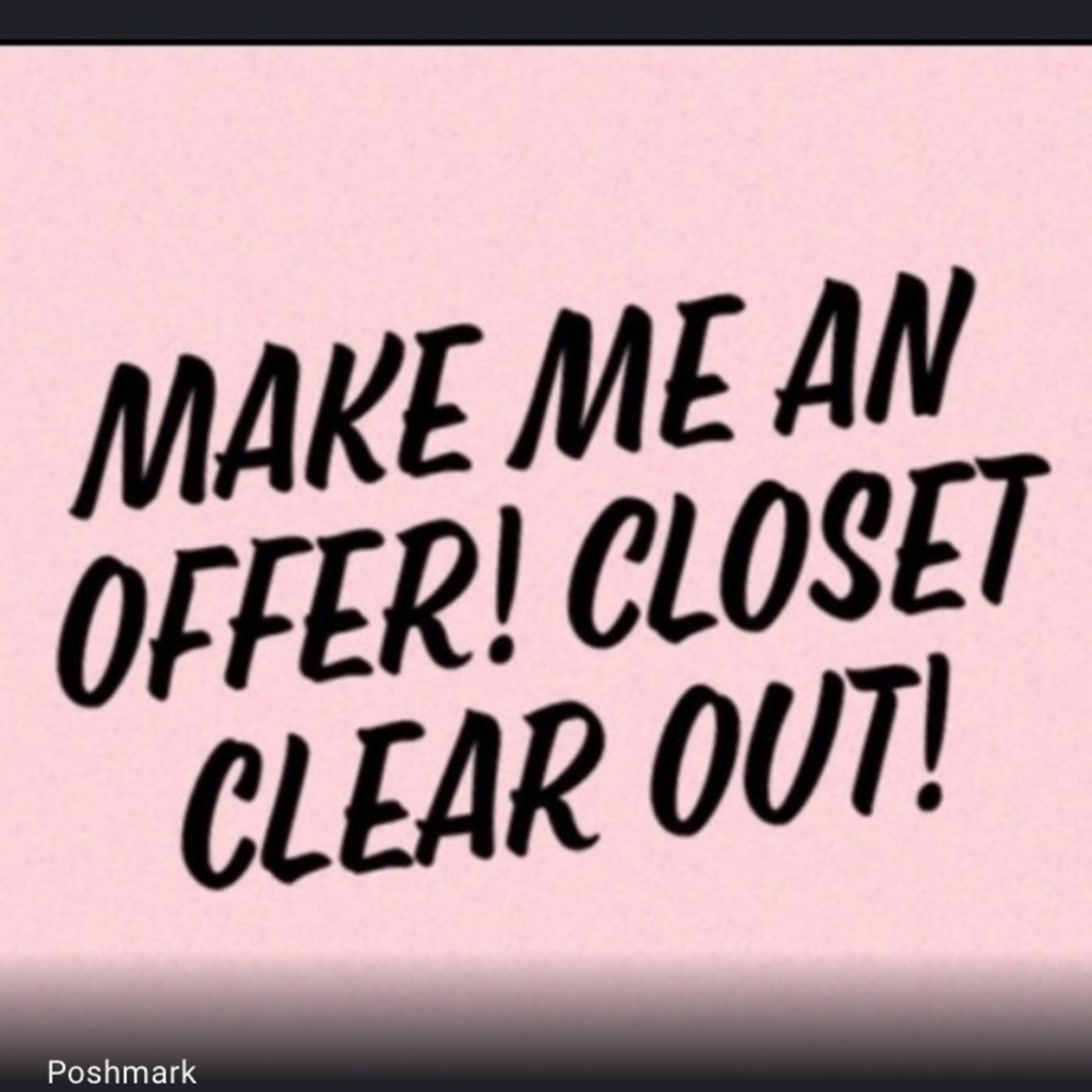 CLOSET CLEAR OUT